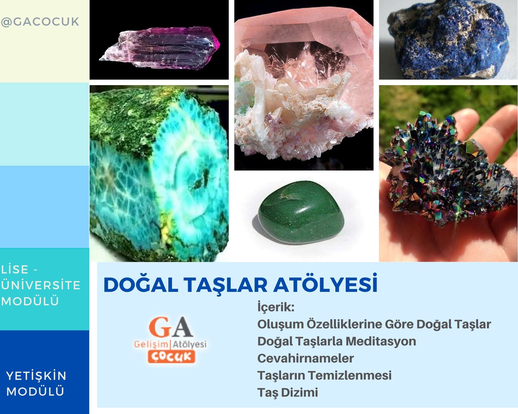 Doğal Taşlar Atölyeleri 